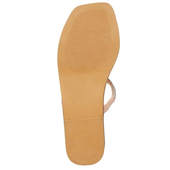 MADDEN GIRL Silver Crystal HOLIS Thong Sandals NWT 8 - Picture 4 of 6